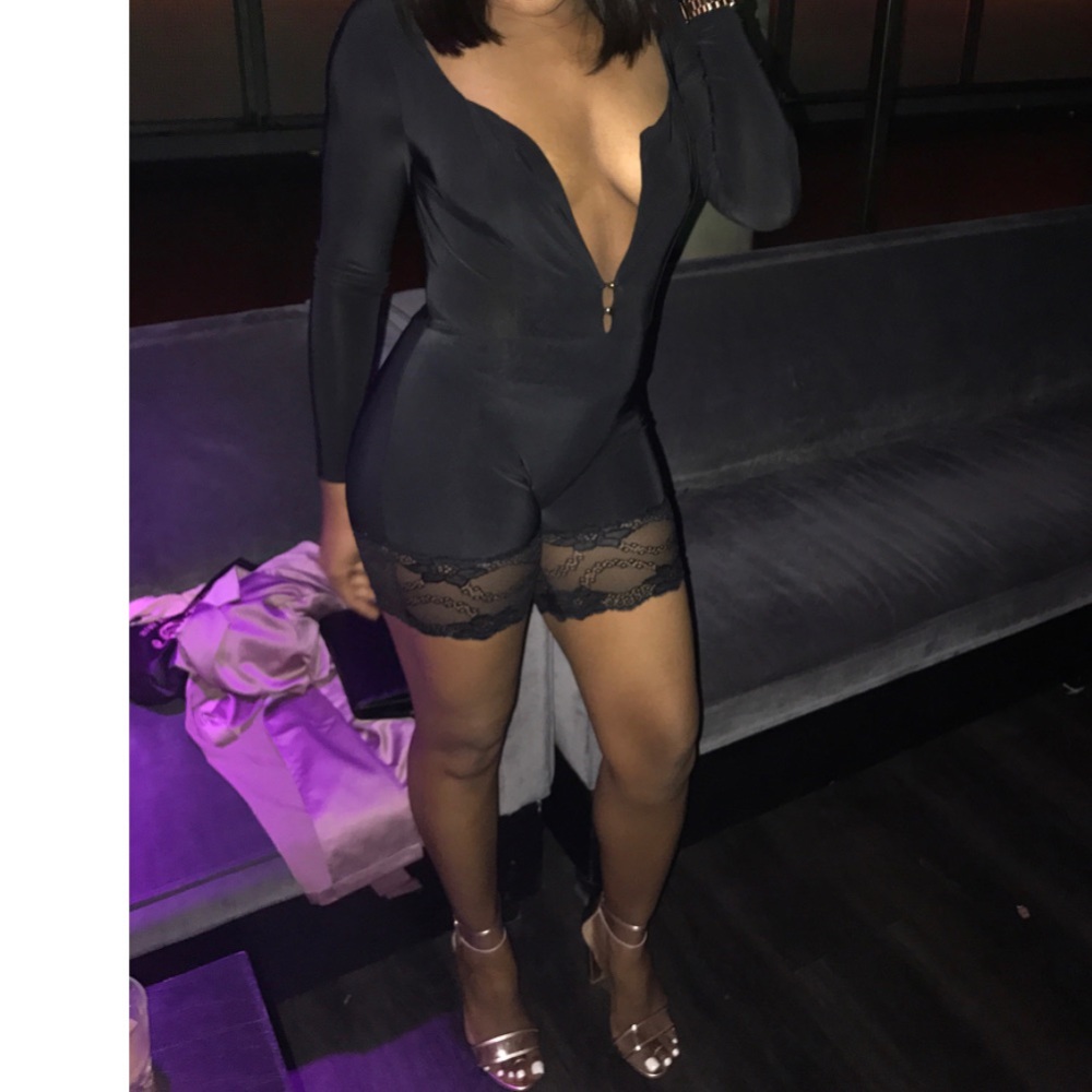 Lace one piece outfit